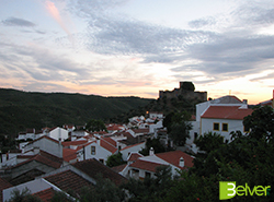 Vista norte de Belver
